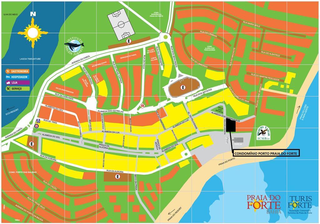 Apartamento Porto Praia Do Forte Eksteriør bilde
